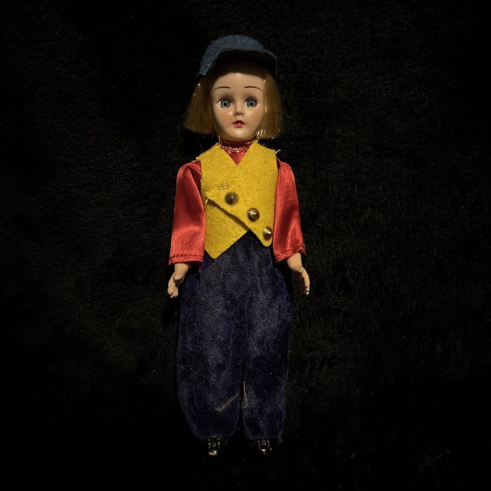 Vintage 1950s Carlson Dolls Dutch Boy 7.5"
